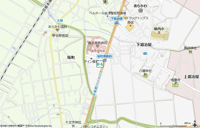 医療法人社団上田眼科付近の地図